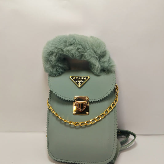 Ladies bag or mobile pouch bag shoulder bag